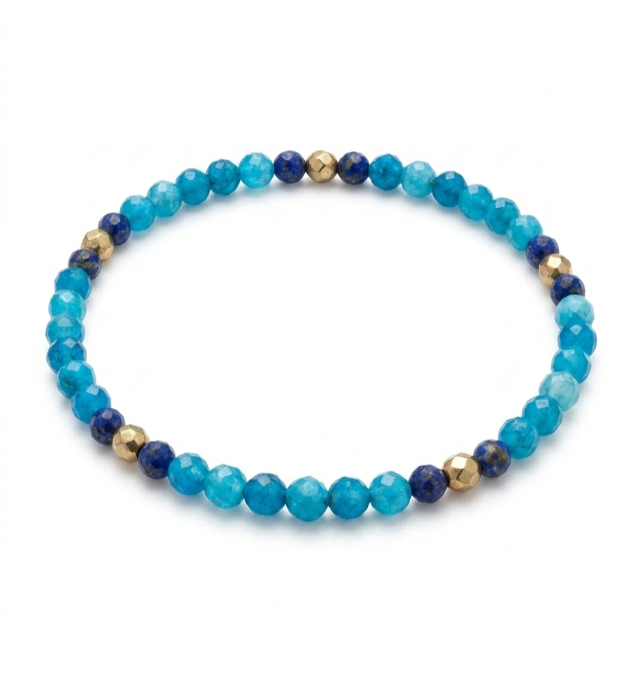 Chalcedon Niebieski, Lapis Lazuli i Żółty Hematyt