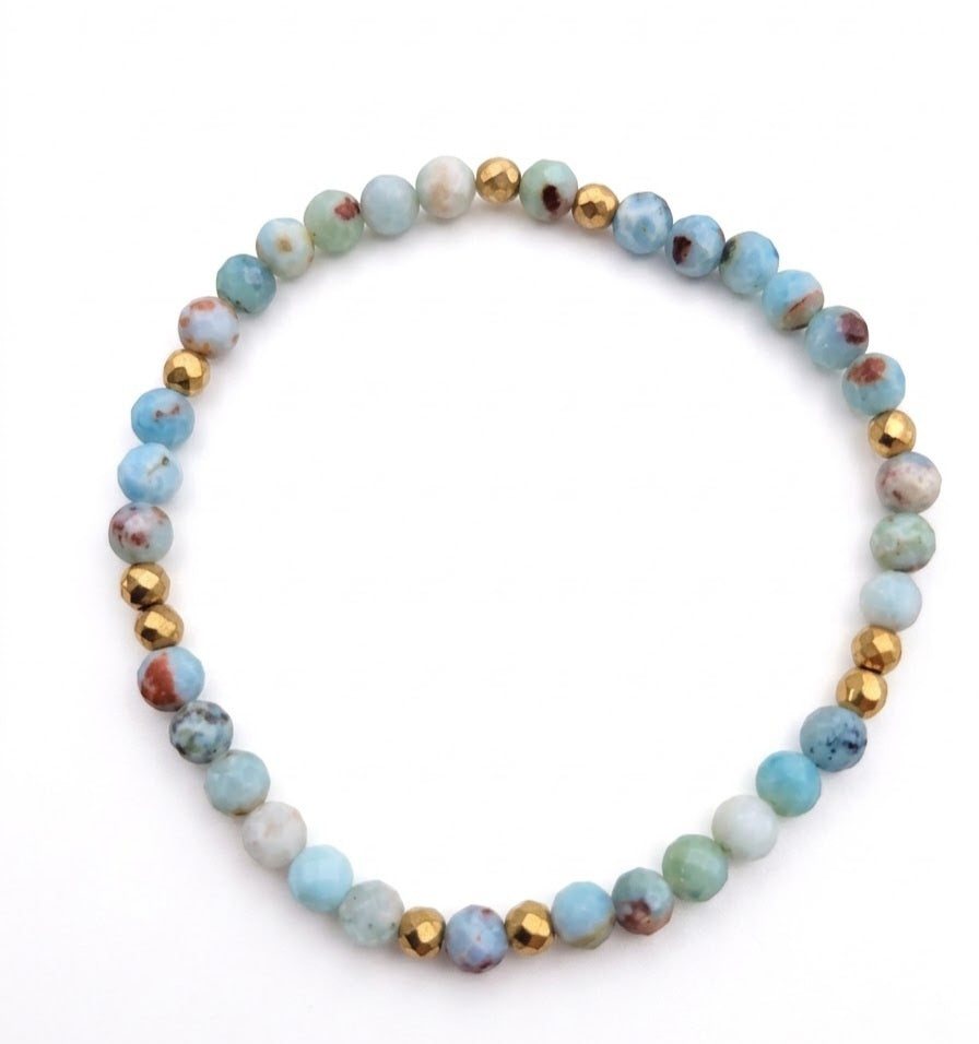 Larimar i Hematyt