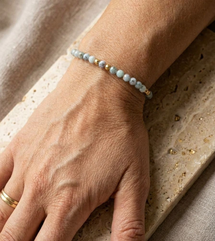 Larimar i Hematyt